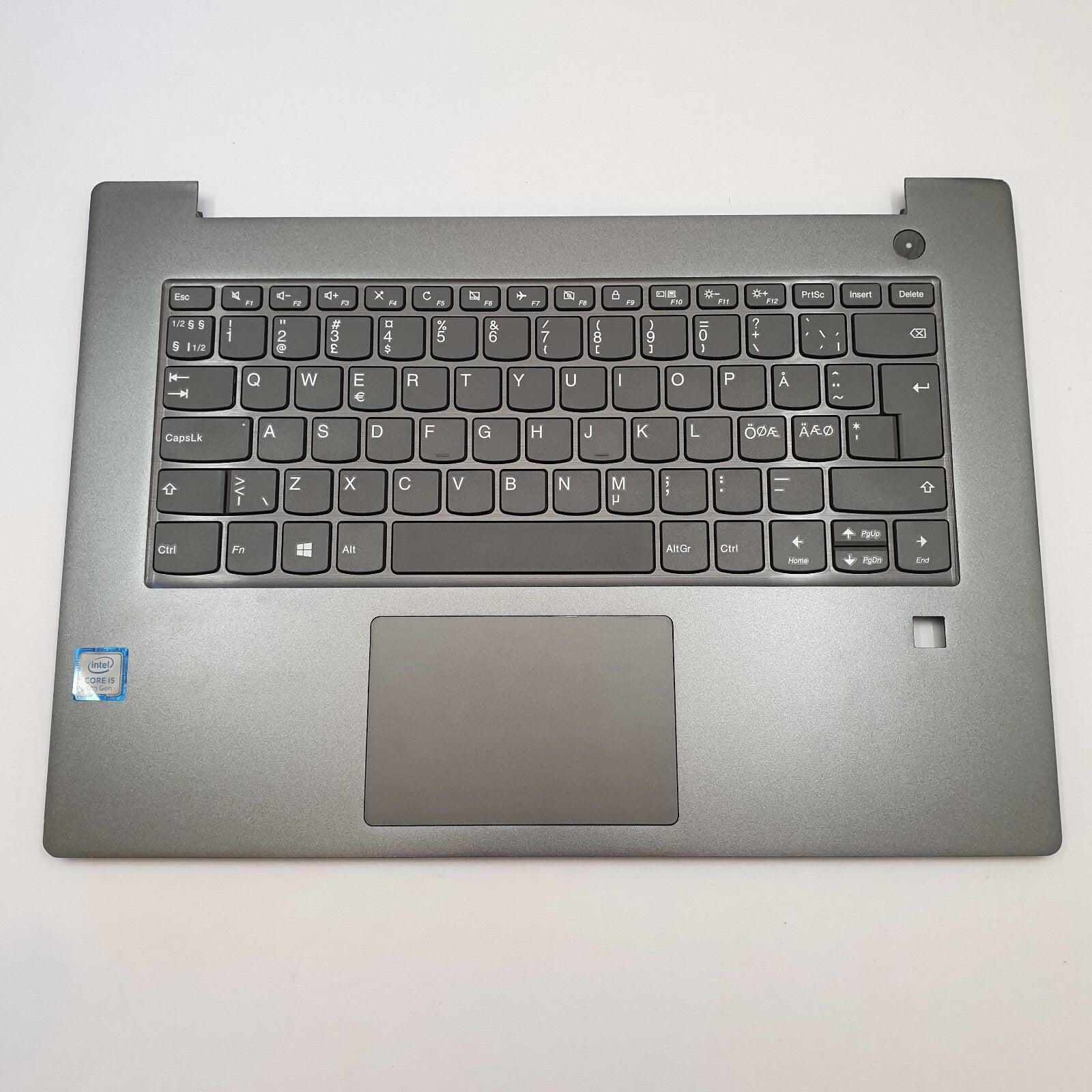 Lenovo V330-15IKB Handauflage Tastatur Nordisch QWERTY Palmrest Keyboard