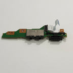 Fujitsu Lifebook S751 Audio Sound Board I/O Platine Kopfhörer Mikrofon Anschluss
