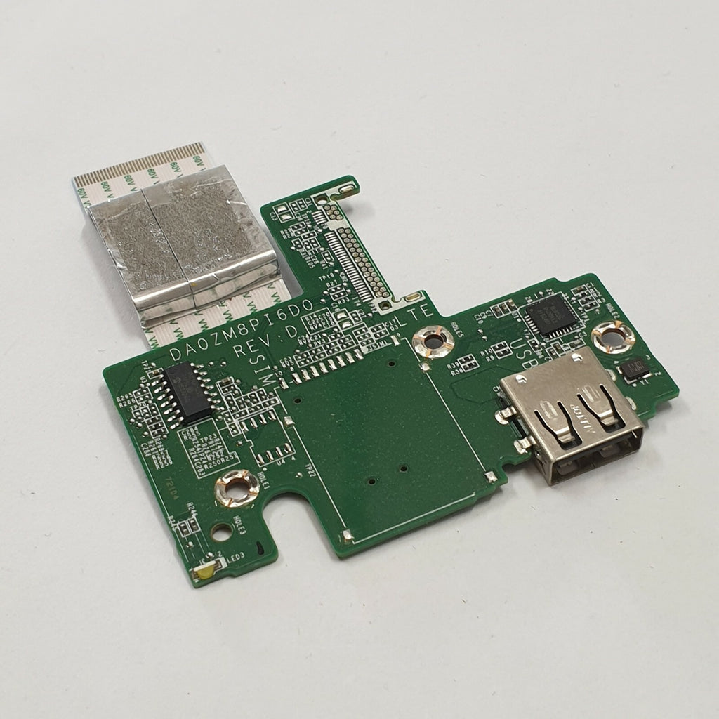 Dell Chromebook 11 3120 USB I/O Board Platine mit Flachbandkabel