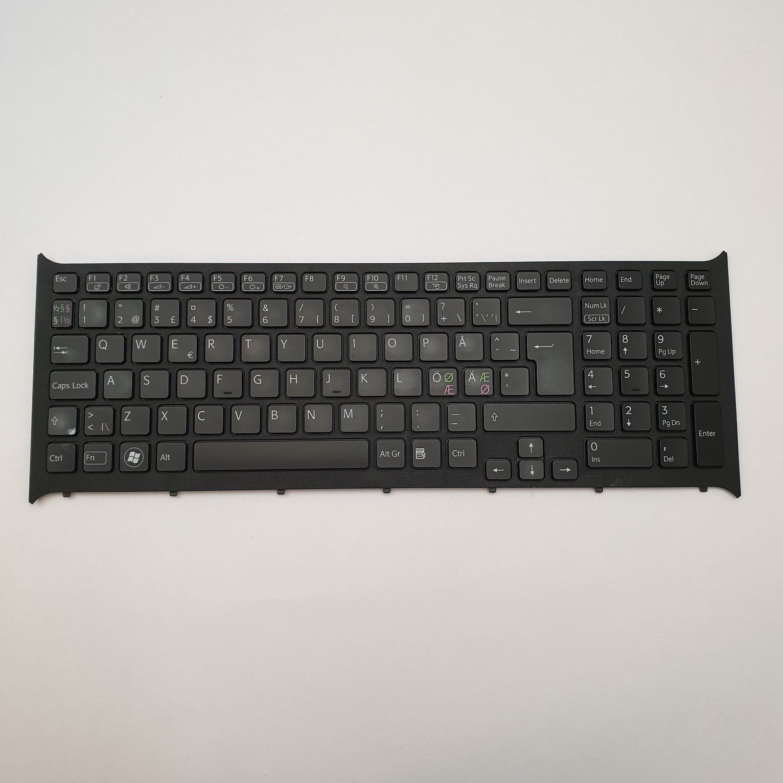 Sony Vaio PCG-71613M Original Tastatur Nordisch QWERTY Keyboard SE DK FI NO