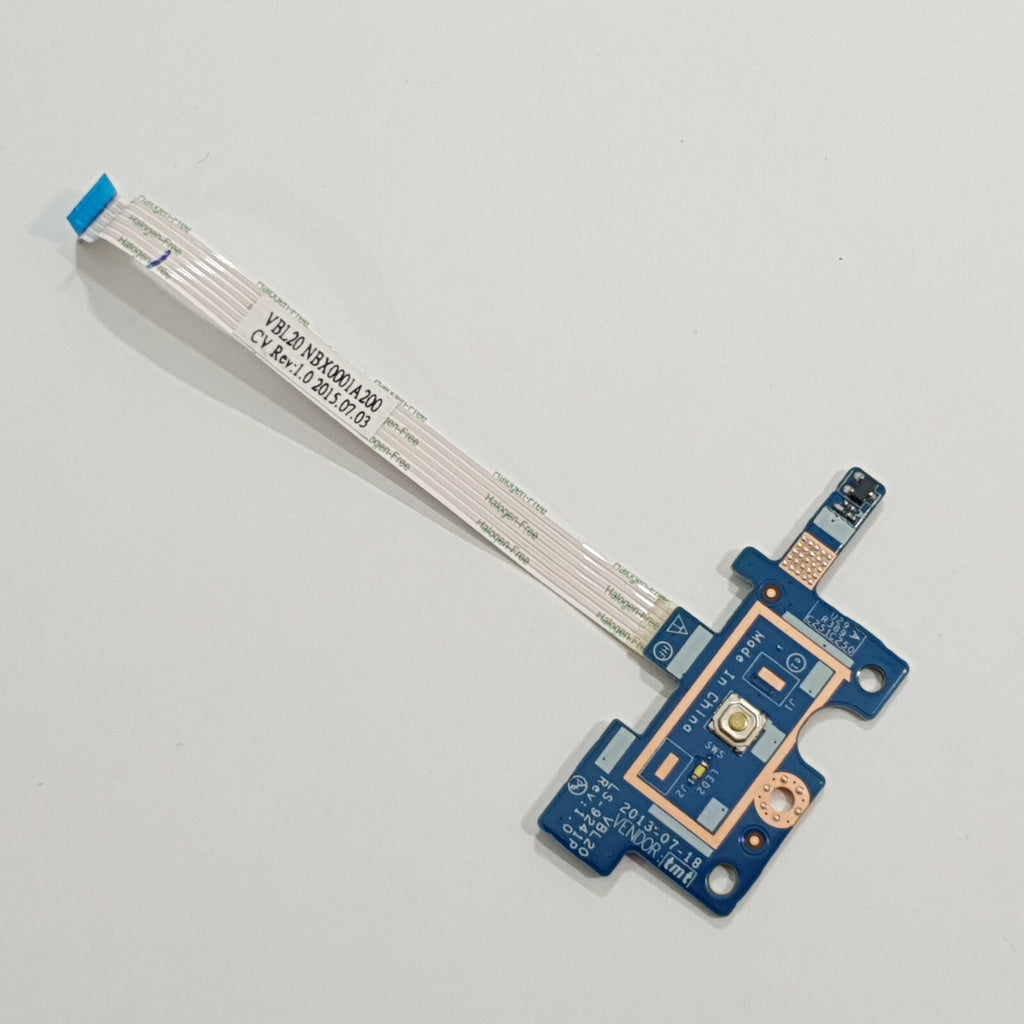 HP ZBook 15 G2 Powerbutton Platine Einschaltknopf Board Power Switch