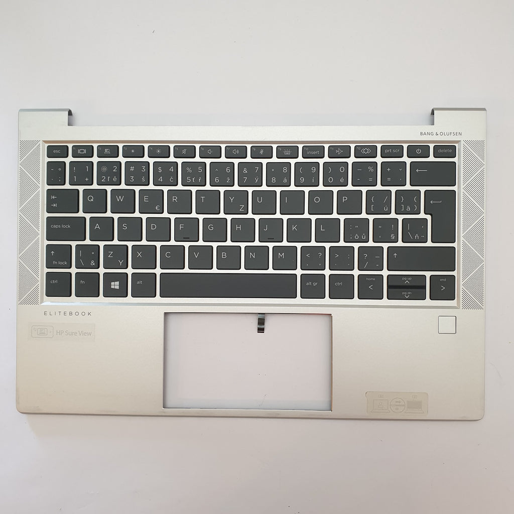 HP EliteBook 835 G7 Palmrest Keyboard QWERTY Czech Slovak Handauflage Tastatur