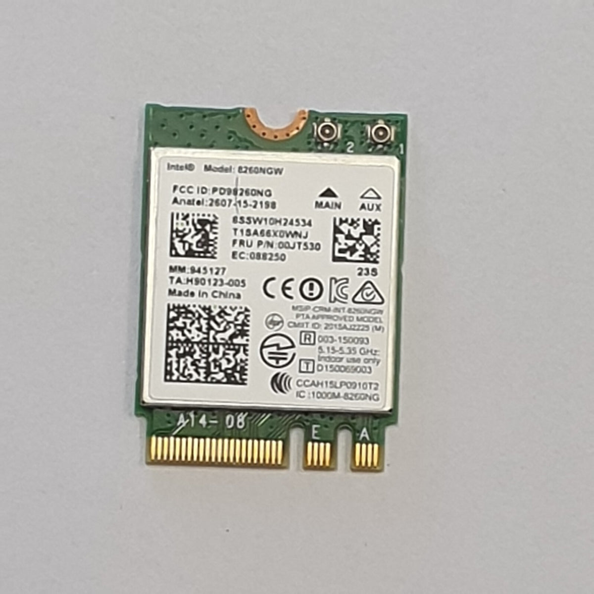 Lenovo ThinkPad T460s WLAN Karte Wifi Intel 8260NGW Wireless Modul