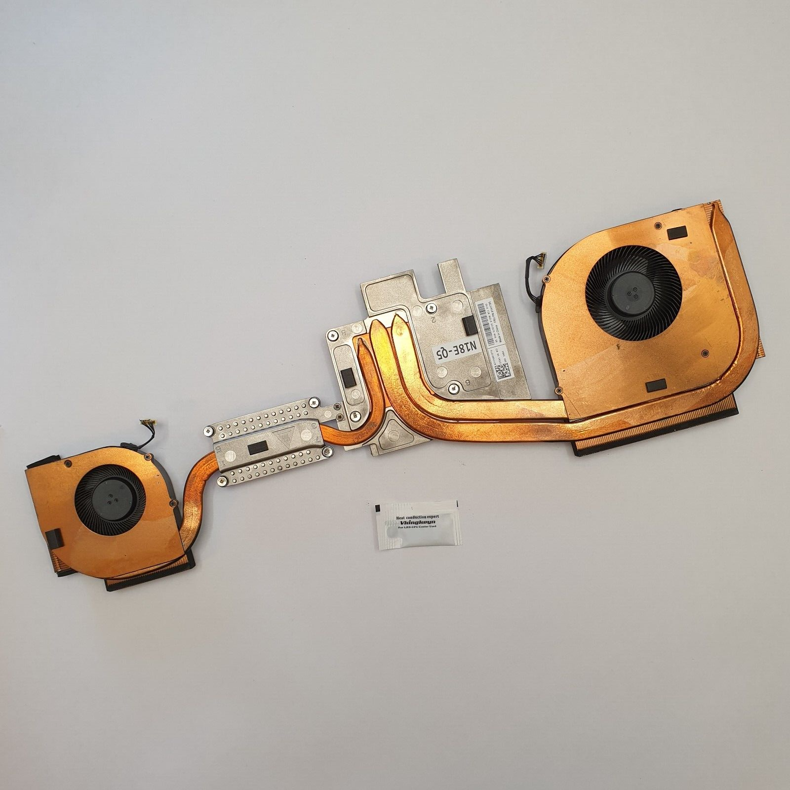 Lenovo ThinkPad P72 Kühler Lüfter Heatsink Dual Fan mit Wärmeleitpaste