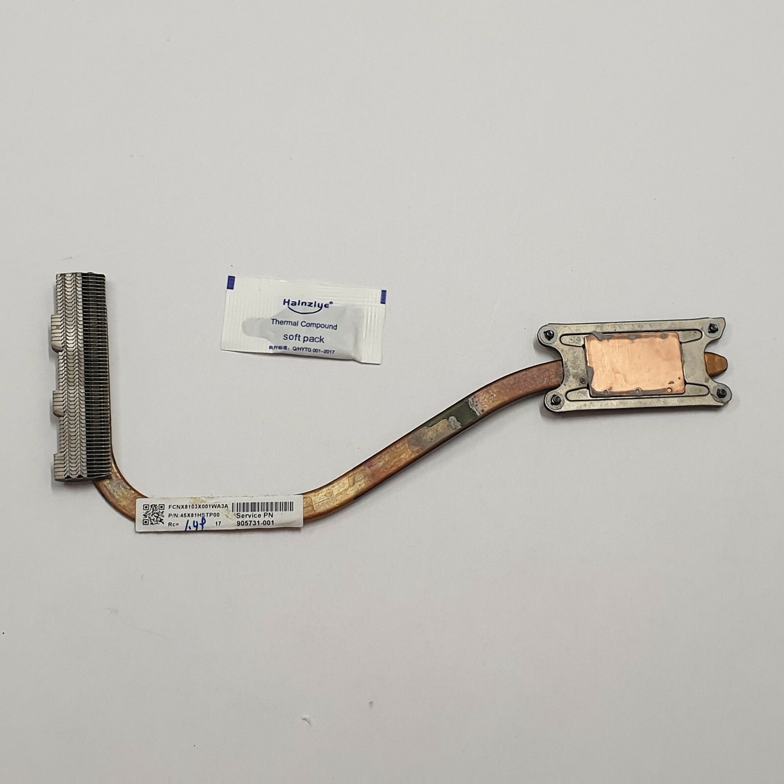 HP ProBook 430 G4 Kühlkörper Wärmeleitpaste Kühler Heatsink mit Wärmeleitpaste – Bild 2