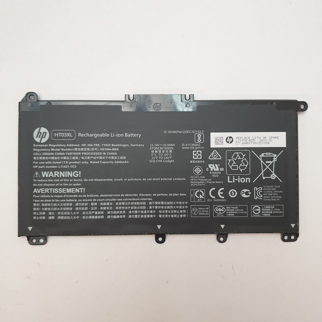 HP 17 ca1152ng Original Akku 3440mAh Li ion Battery Pack