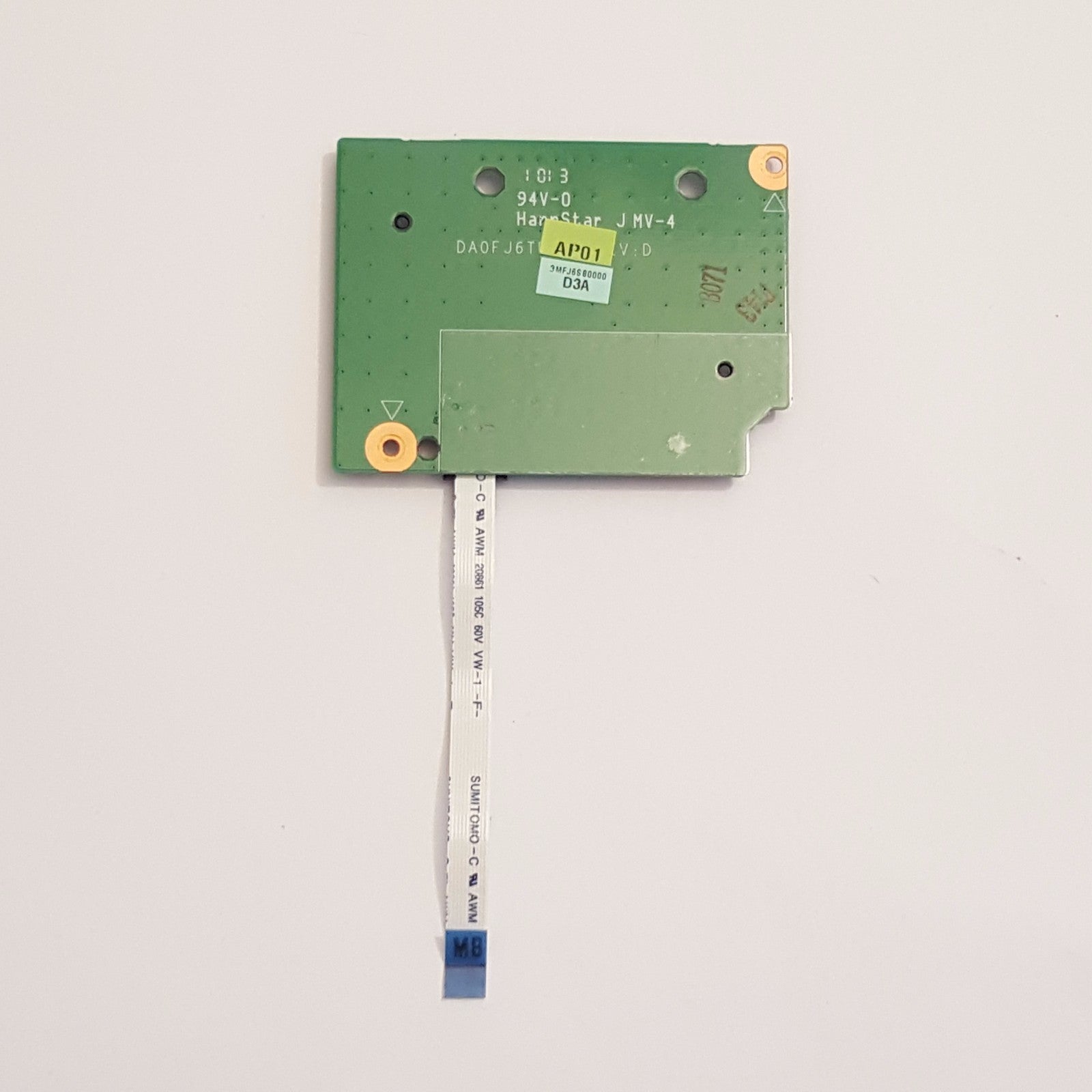 Fujitsu LifeBook S710 SD Kartenleser Board mit Kabel Card Reader Ersatzteil – Bild 2