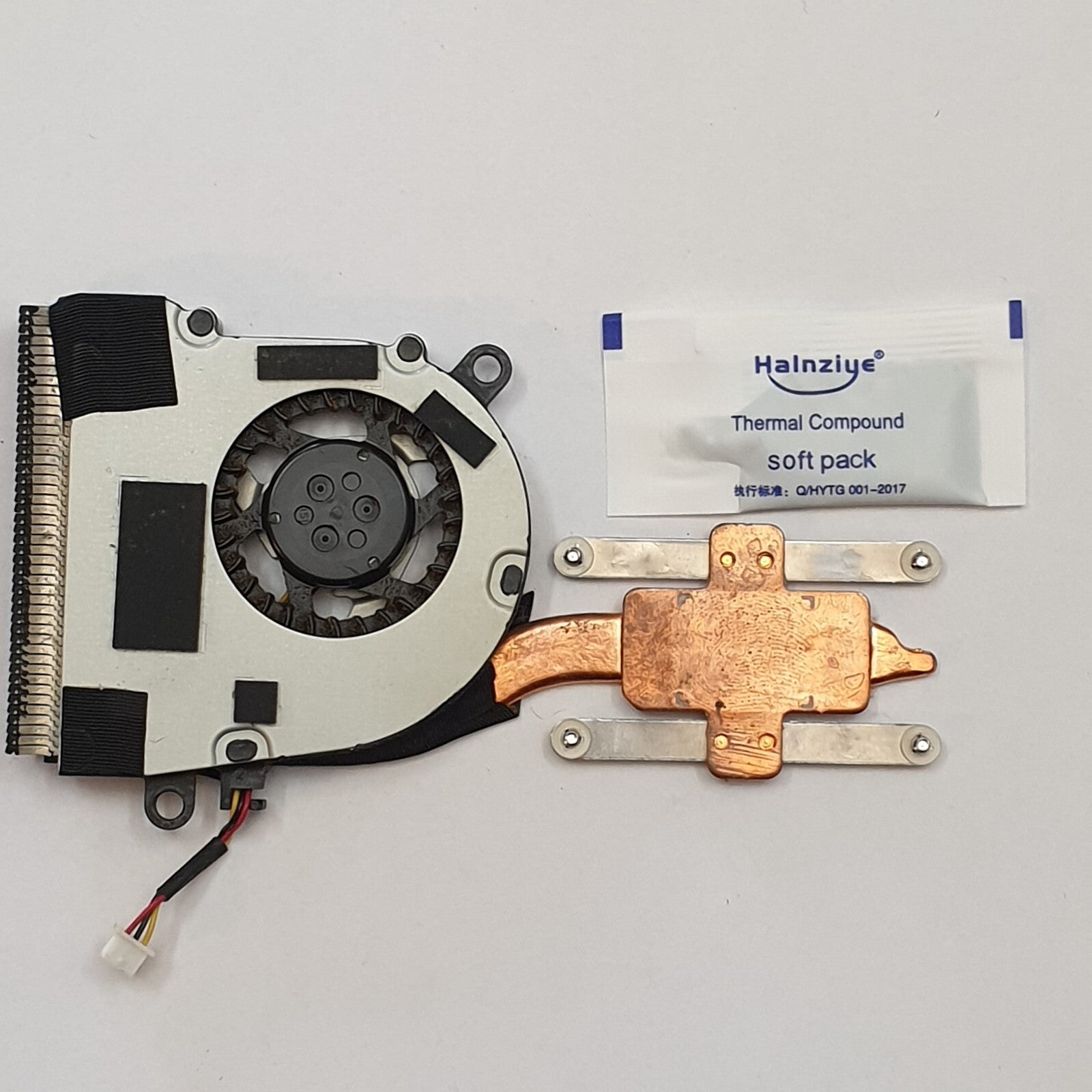 Lenovo ThinkPad Edge E145 Kühler Heatsink Lüfter Fan mit Wärmeleitpaste – Bild 2