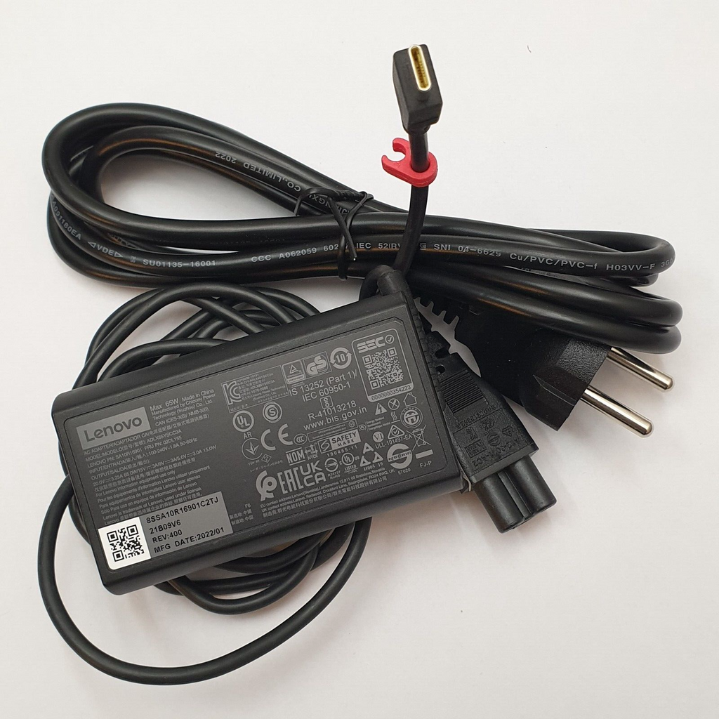 Lenovo 65 W USB-C Netzteil ThinkPad T14  T15  T16 X1 Carbon 6-11 X13 X395 X390