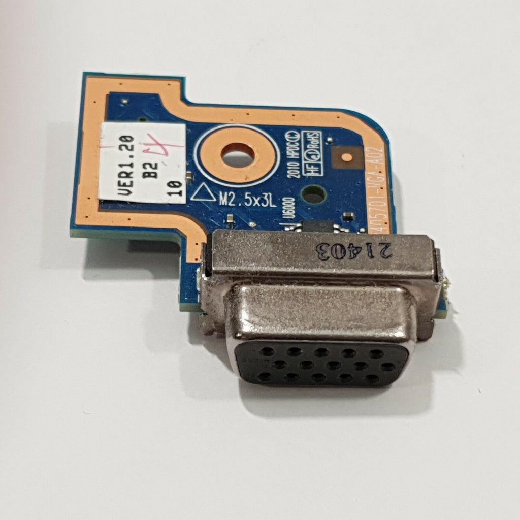 HP EliteBook 8760w VGA Monitor Port Platine Video Anschluss Board