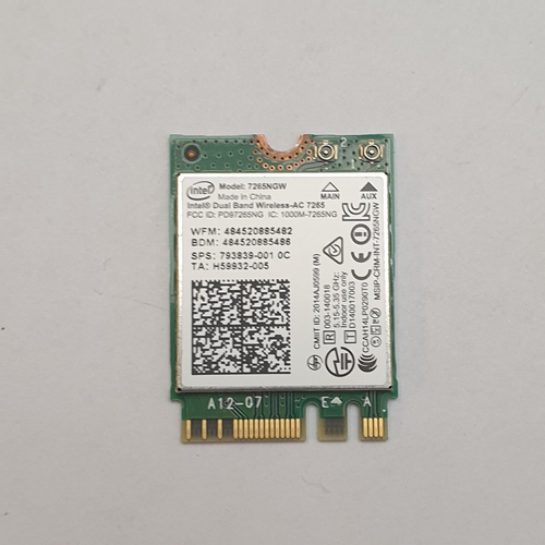 Acer TravelMate P658-M WLAN Karte Wifi Card Wireless