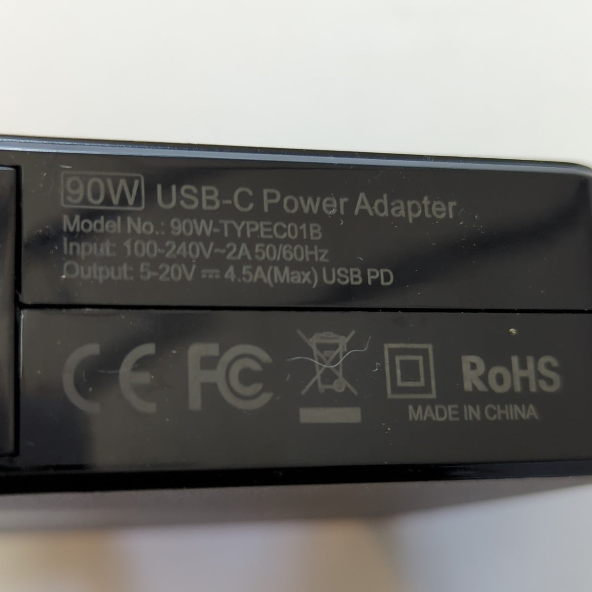 90W USB-C Netzteil Ladegerät für Lenovo ThinkPad HP EliteBook Dell MacBook Pro
