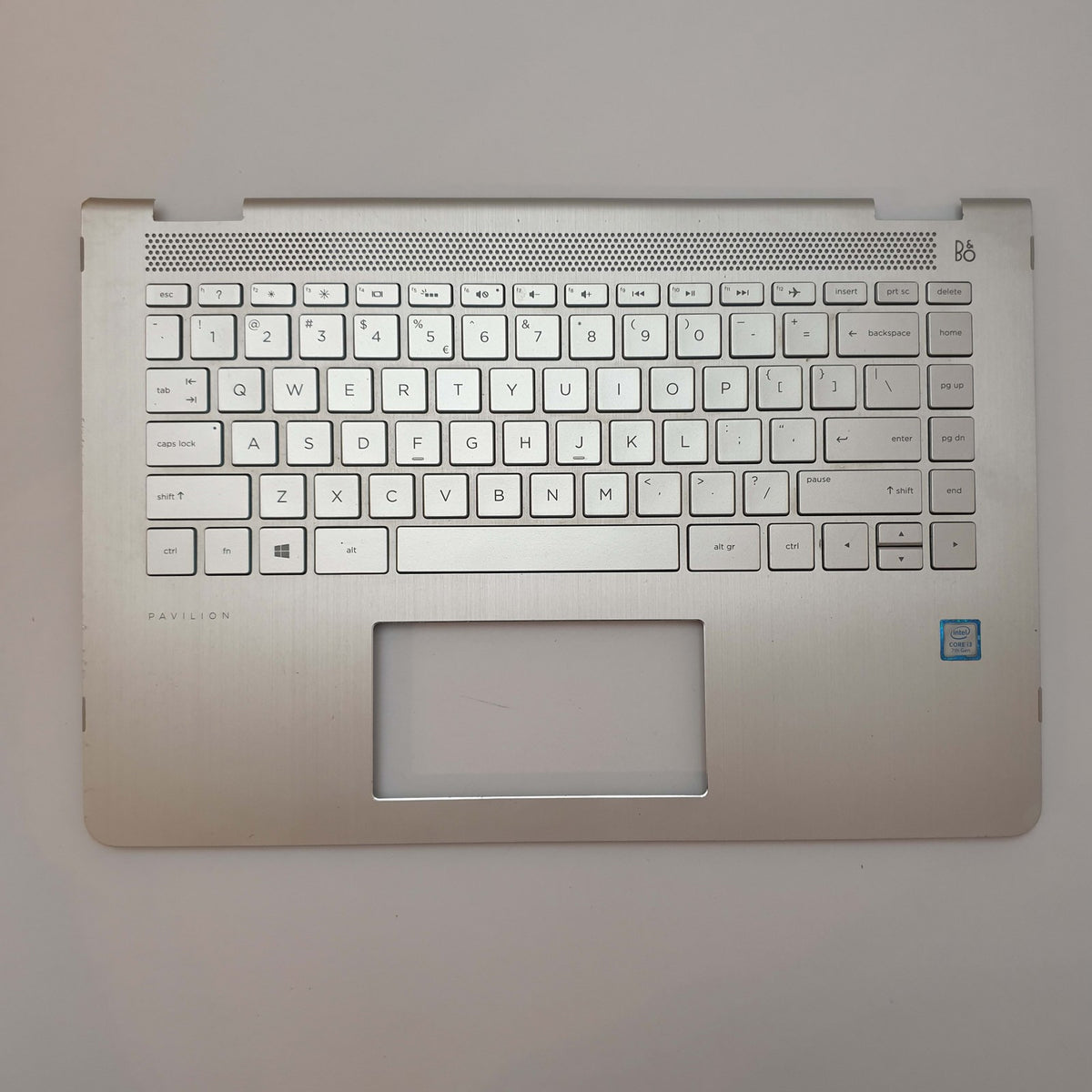HP Pavilion X360 14 BA Handauflage Tastatur QWERTY Backlit Palmrest Keyboard