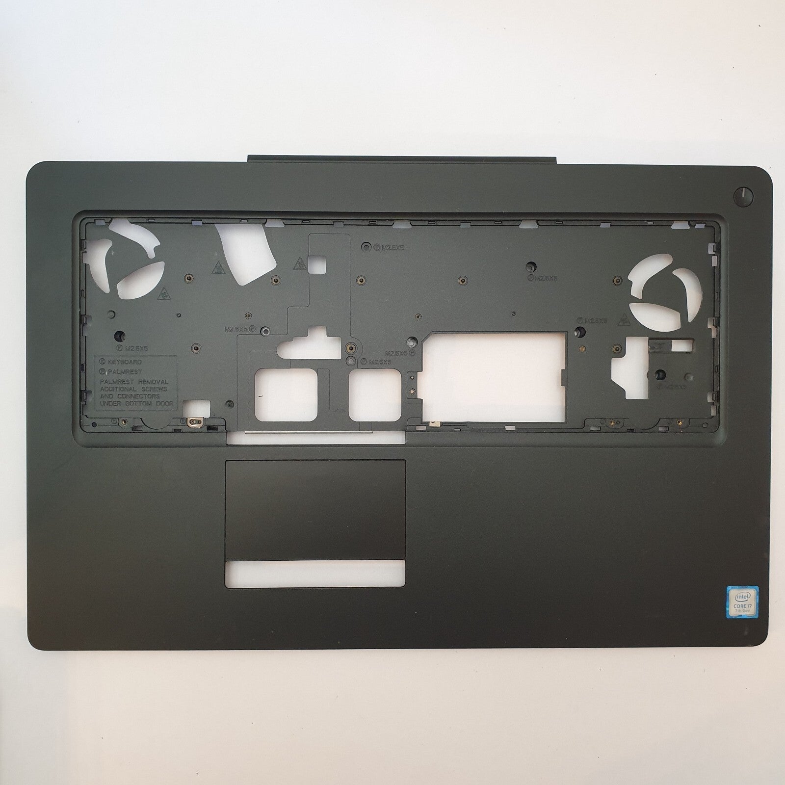 Dell Precision 7720 Handauflage mit Touchpad Gehäuse Oberteil Palmrest Palm Rest