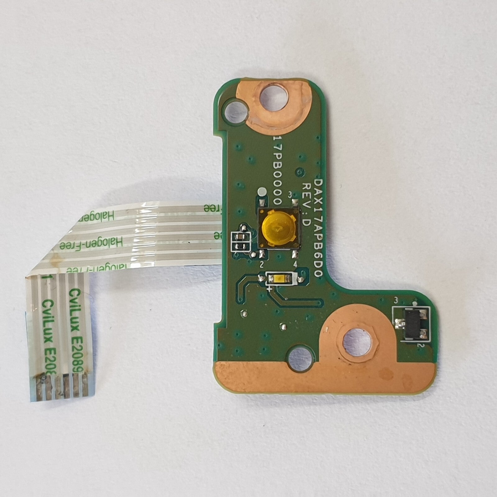 HP Pavilion 17-g Serie Powerbutton Einschaltknopf Platine Power Button Board