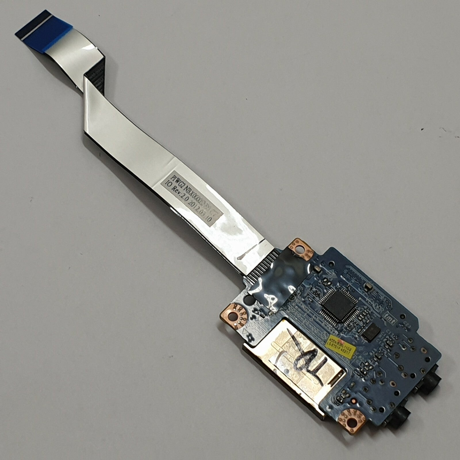 Lenovo G570 Audio karten Leser Port Board Card Reader Platine mit Kabel – Bild 2