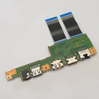 Fujitsu LIFEBOOK U757 Audio Sound USB I/O Board USB Audio HDMI Ethernet Platine – Bild 2