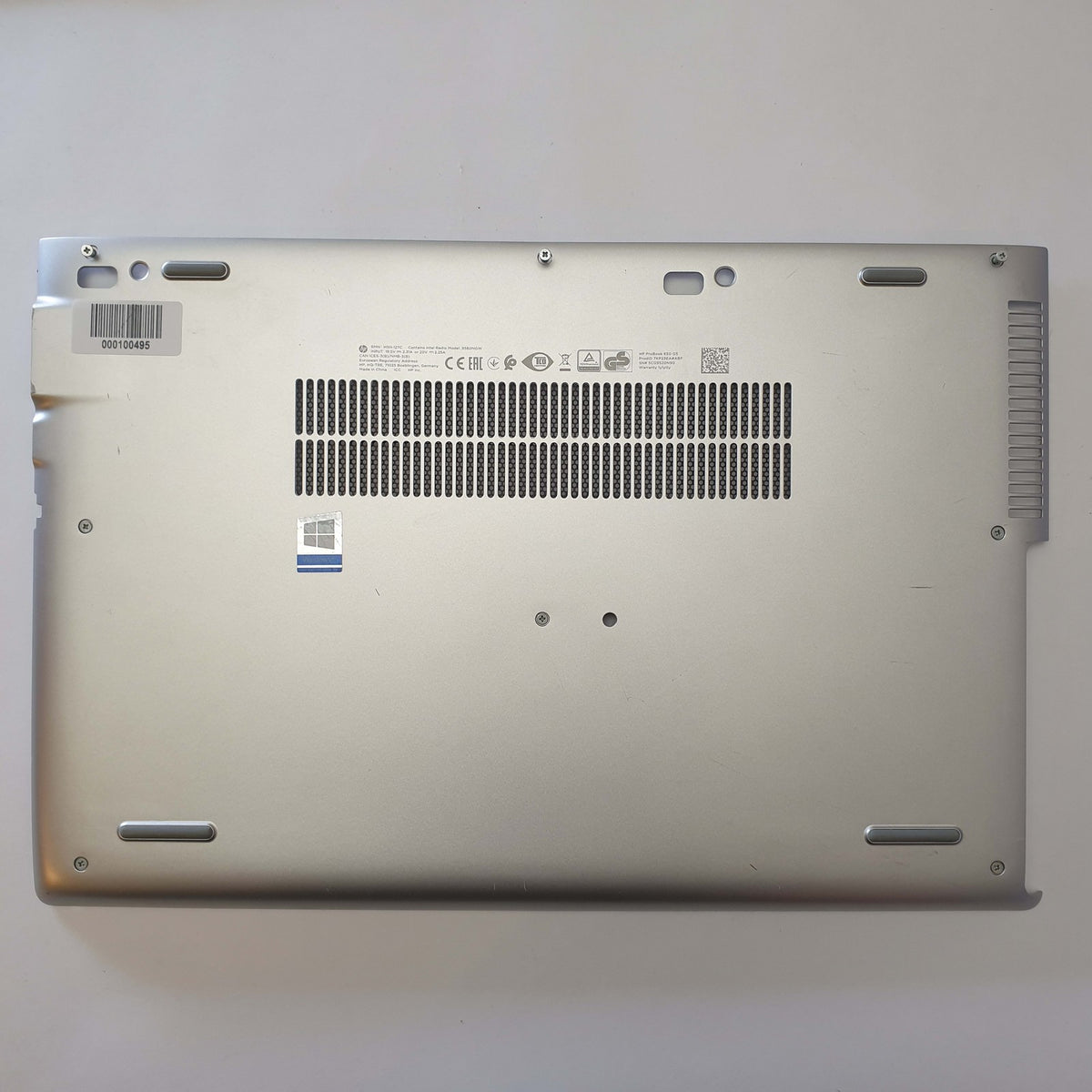 HP ProBook 650 G5 Gehäuse Unterschale Unterteil Bottom Base Cover Case silber