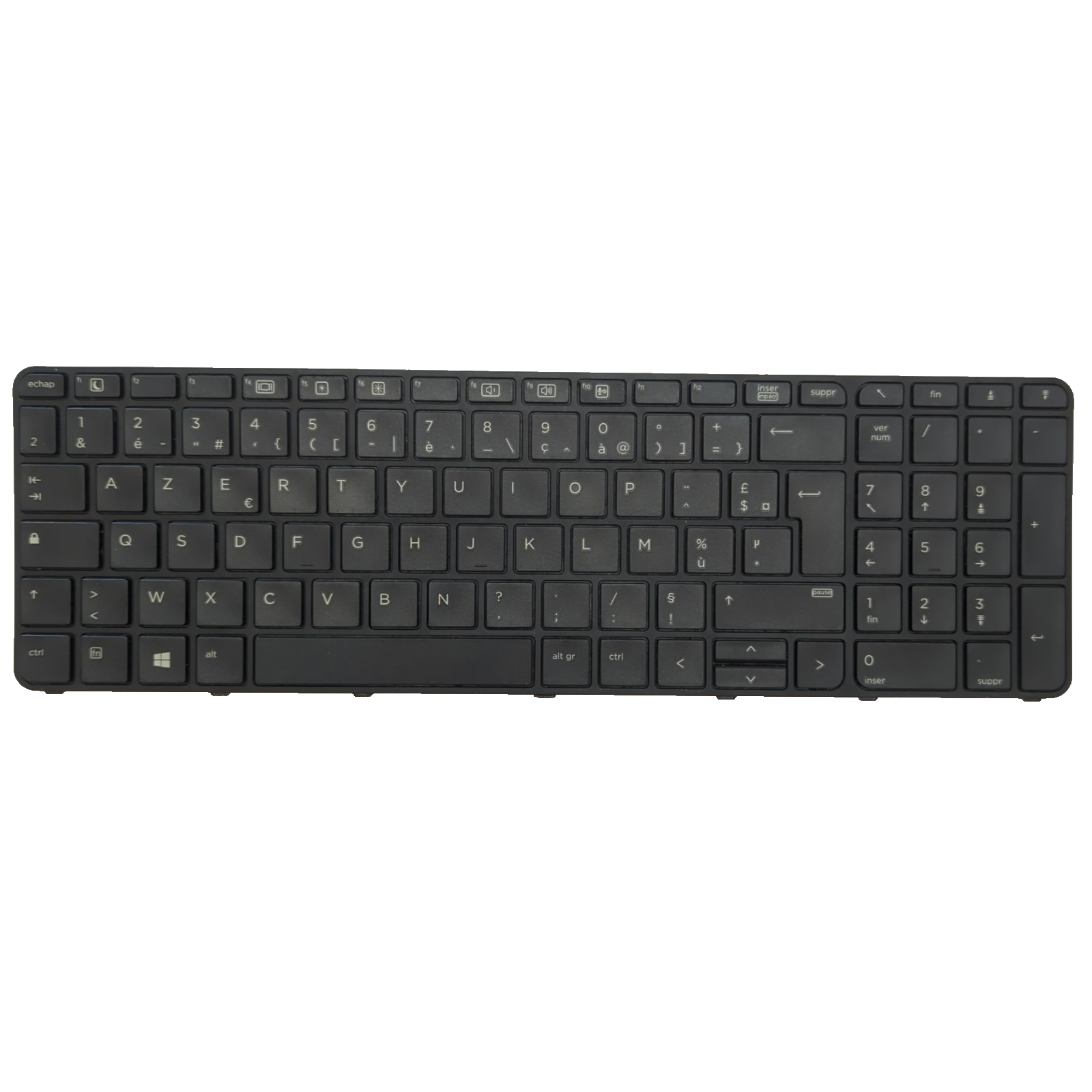 HP ProBook 450 G3 Tastatur Français AZERTY Keyboard FR Clavier