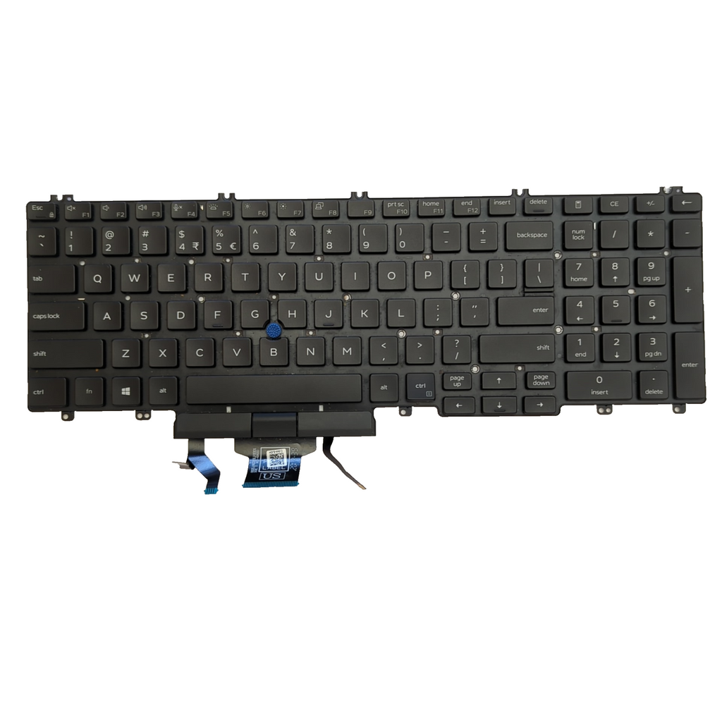 Dell Latitude 5500 Tastatur US-QWERTY Keyboard Backlit Englisch English