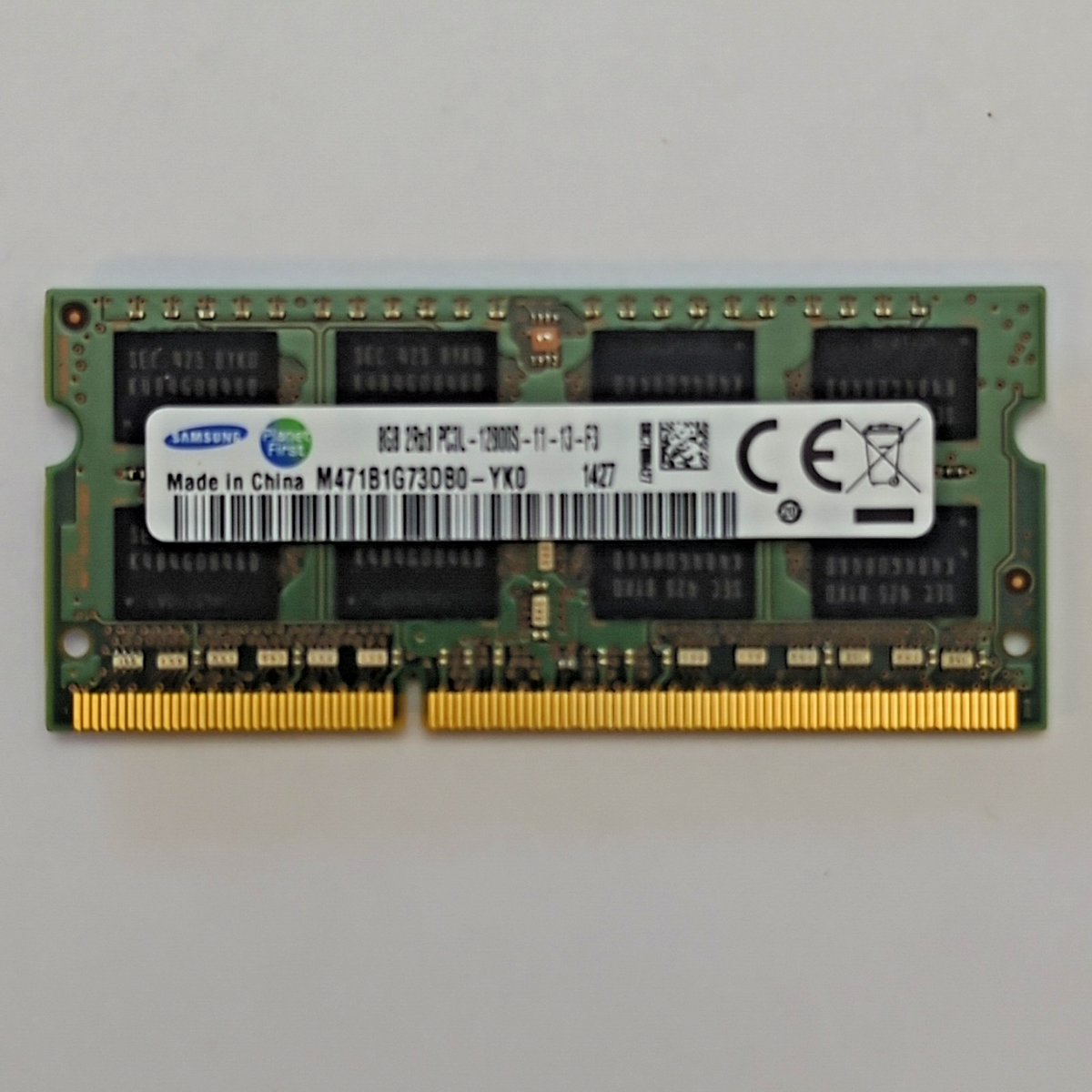 Samsung 8GB DDR3L 1600 SODIMM RAM 1x8GB Laptop Notebook Speicher