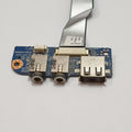 Clevo W251EU Audio Sound USB Board Platine mit Flachbandkabel