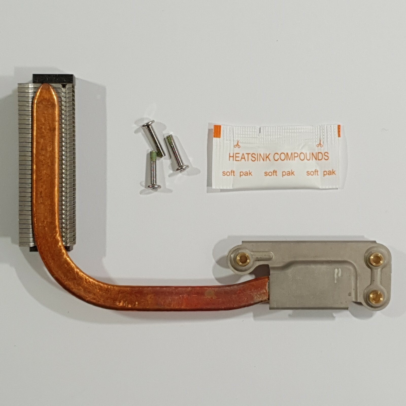 Fujitsu LifeBook P771 Kühler Heatsink Heatpipe mit Wärmeleitpaste und Schrauben – Bild 2