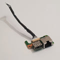 Fujitsu LifeBook S762 USB LAN Board I/O Platine mit Kabel