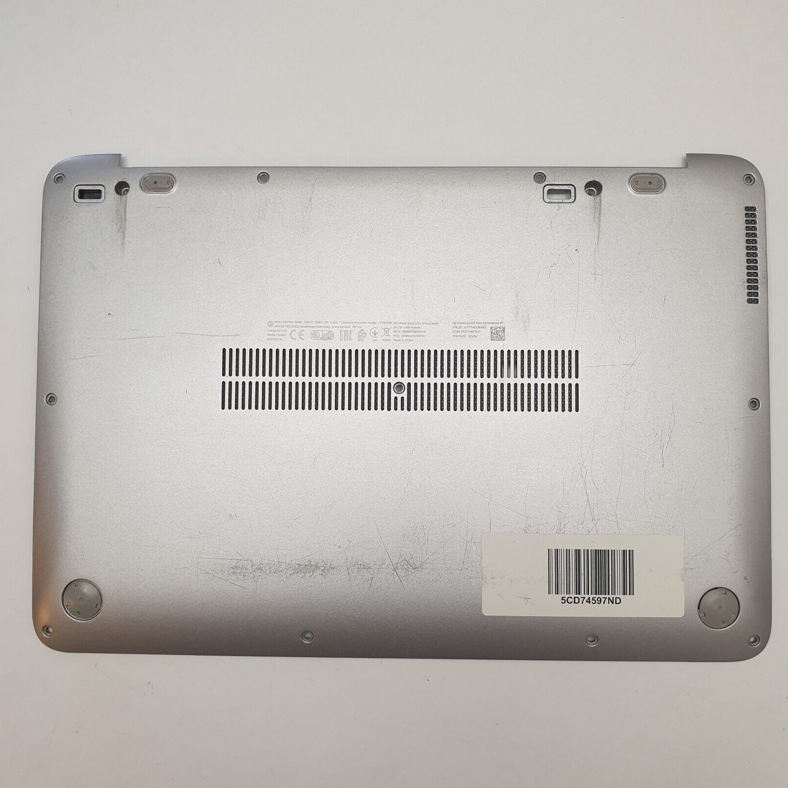 HP EliteBook Folio 1040 G3 Gehäuse Unterschale Unterteil Bottom Base Ersatzteil