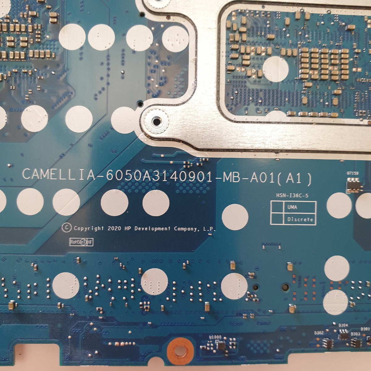 HP EliteBook 850 G7 Intel Core i7-10710U Mainboard Motherboard Systemboard