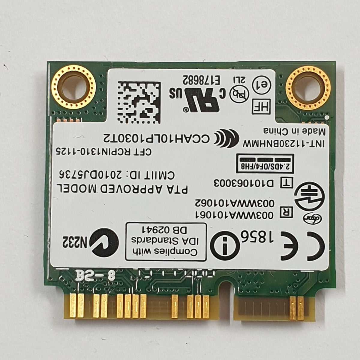 Samsung 300E NP300E5A WLAN Karte Wifi Intel Centrino Wireless N 130 130BNHMW