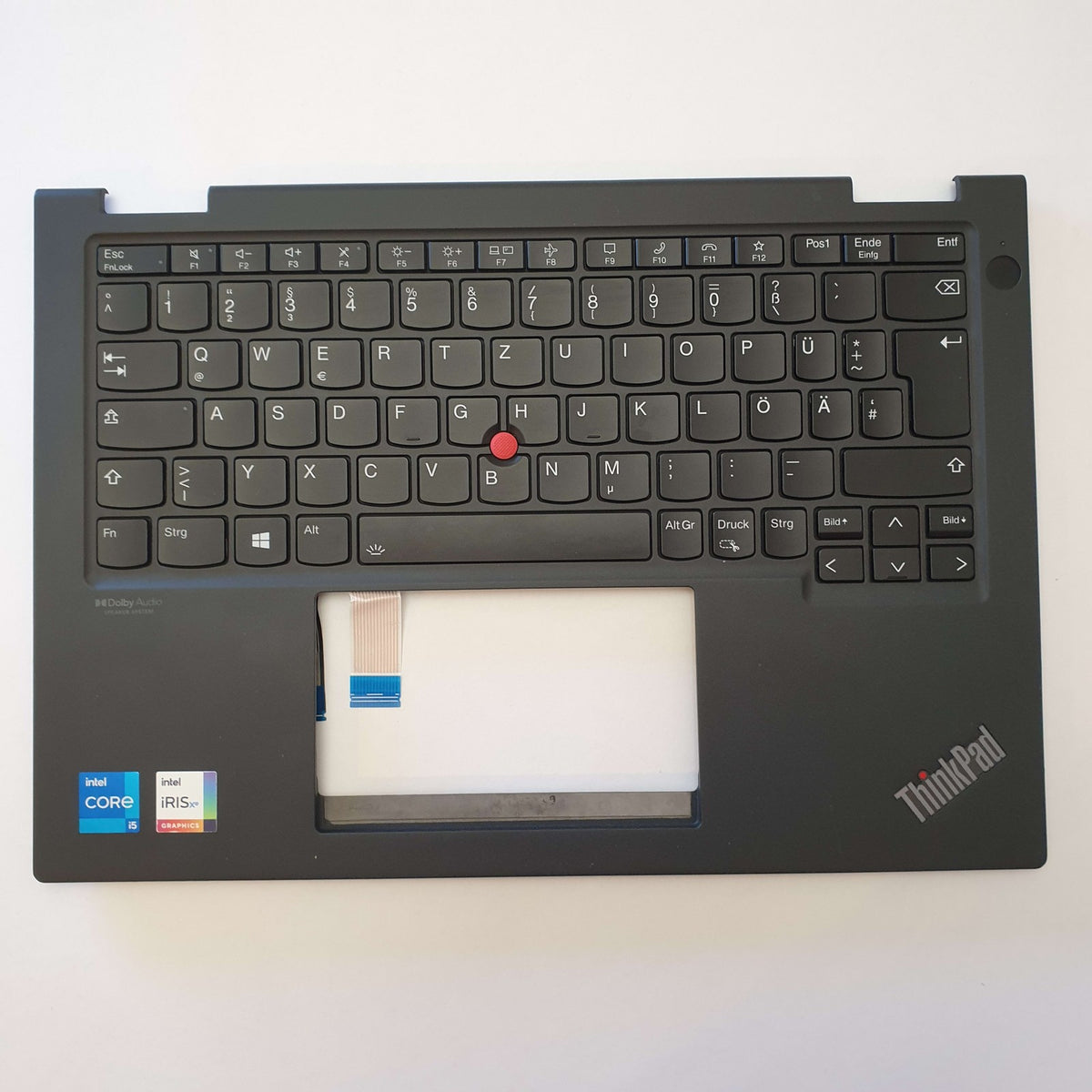Lenovo ThinkPad X13 Yoga Gen  G2 Handauflage Tastatur DE QWERTZ Backlit Keyboard