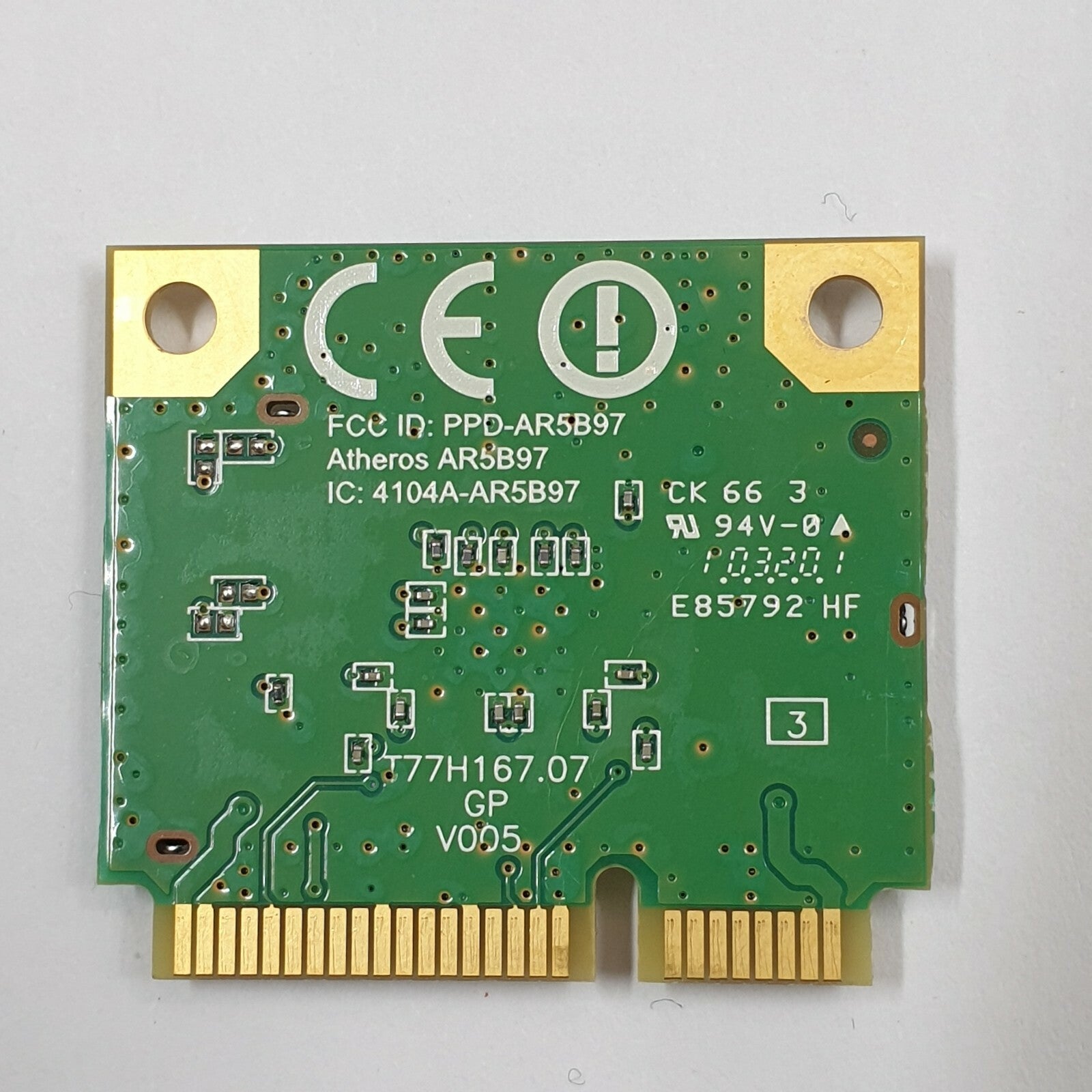 Acer Aspire 5552G WLAN Karte Wifi Wireless LAN Card Mini PCIe Atheros AR5B97 – Bild 2