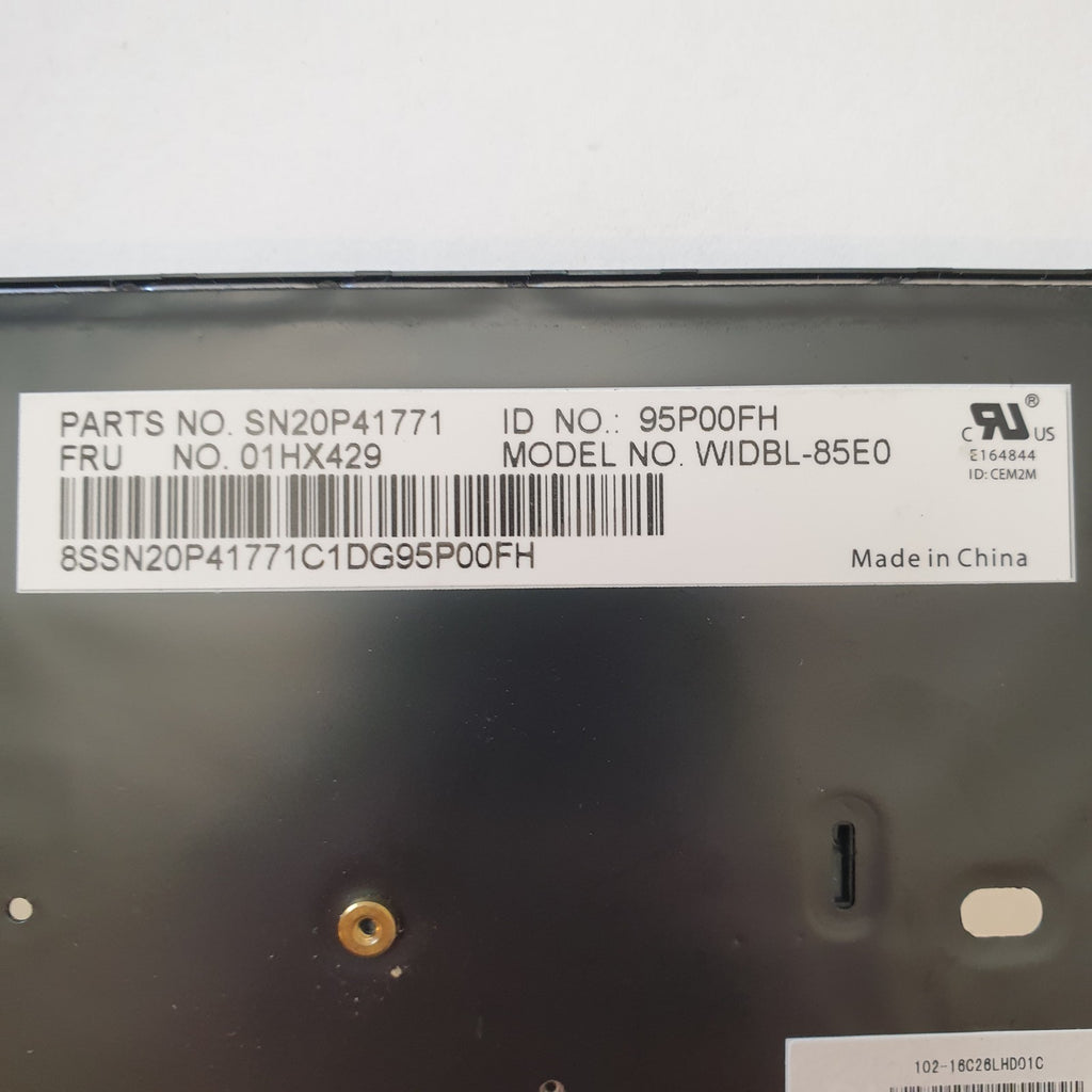 Lenovo ThinkPad T480 Tastatur Spanisch QWERTY Keyboard Beleuchtet ES Backlit