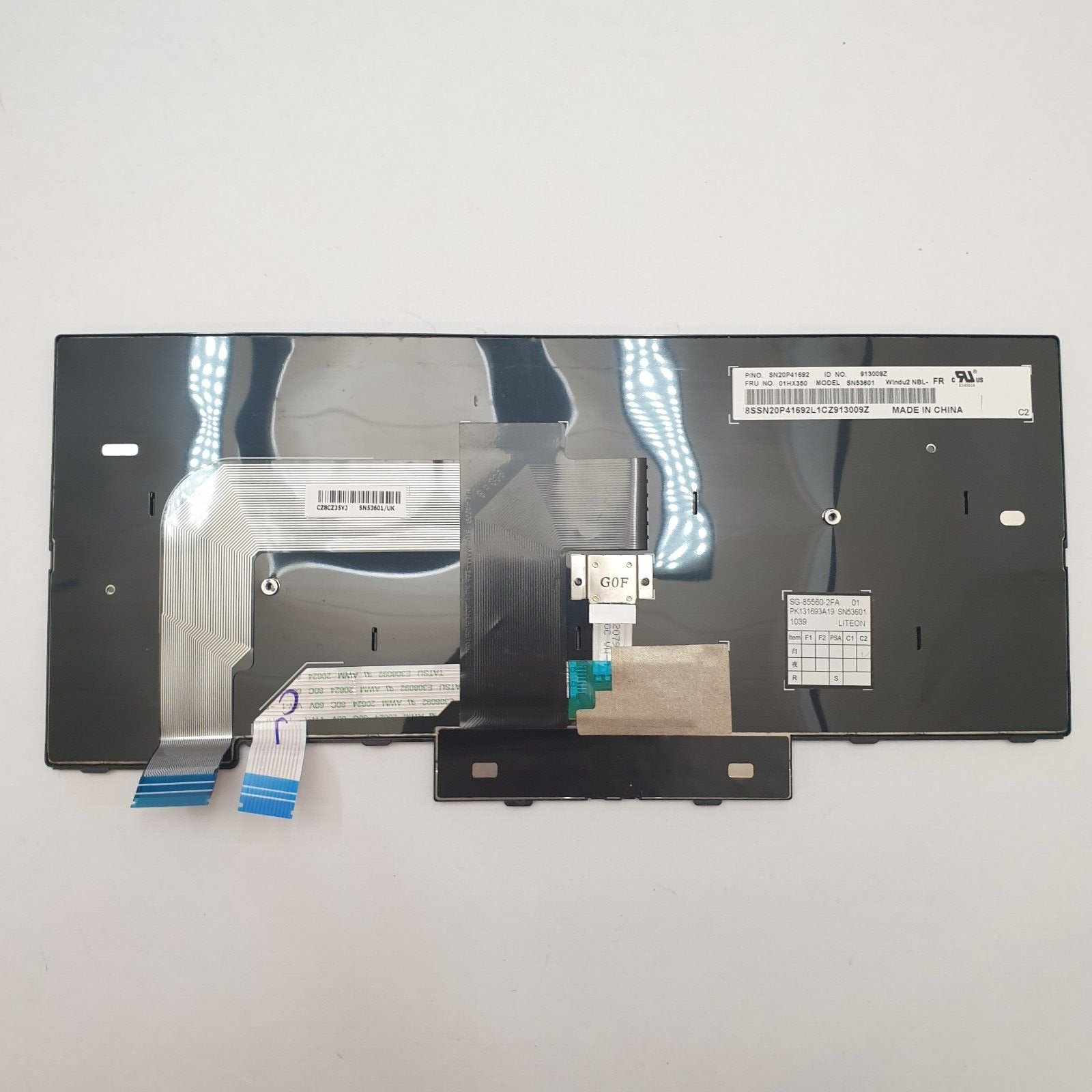 Lenovo ThinkPad T480 Tastatur Französisch AZERTY Keyboard FR – Bild 2