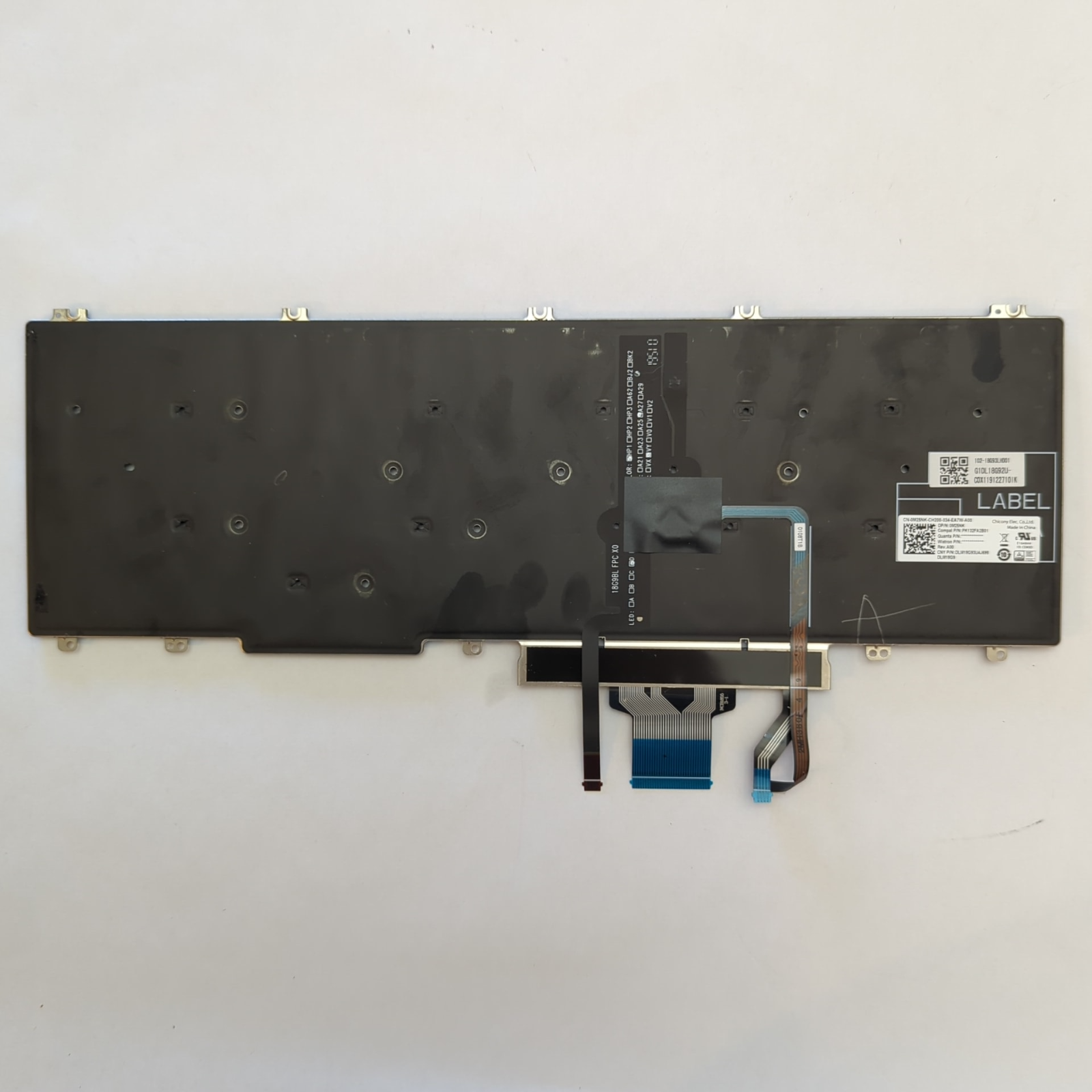 Dell Latitude 5500 Tastatur English QWERTY Keyboard US mit Trackpoint Backlit – Bild 2