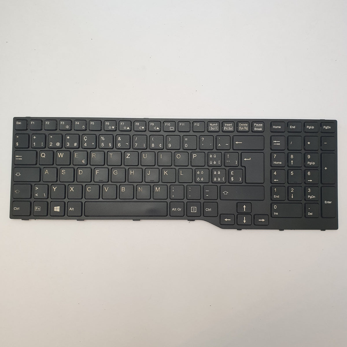 Fujitsu LifeBook E557 Tastatur QWERTZ Deutsch Keyboard