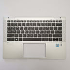 HP Elitebook X360 1030 G4 Handauflage Tastatur US QWERTY Palmrest Backlit