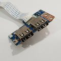 Acer eMachines E443 USB Board Platine USB Anschluss Board mit Kabel
