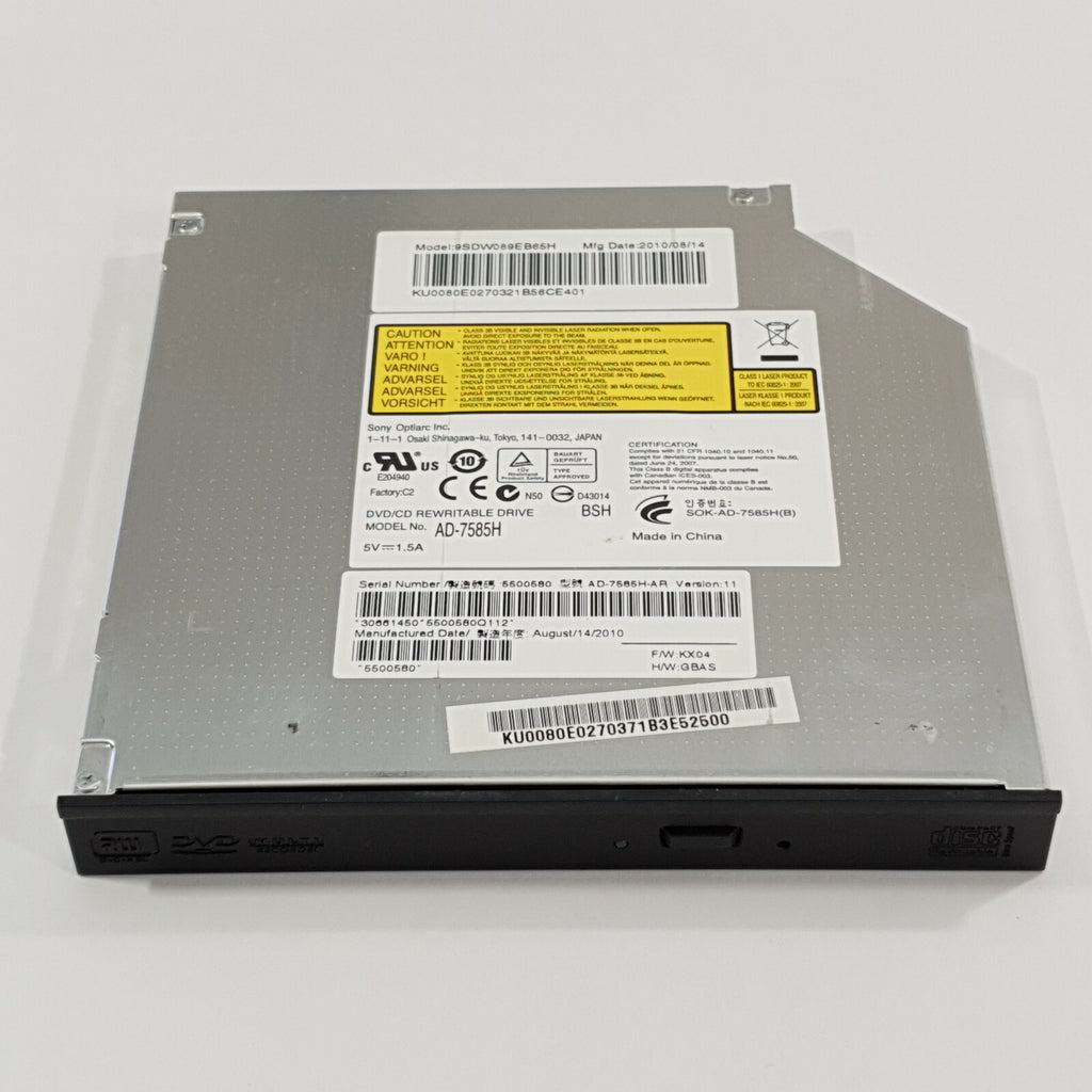 Acer emachines E528 DVD Laufwerk Optiarc AD-7585H CD DVD Brenner SATA