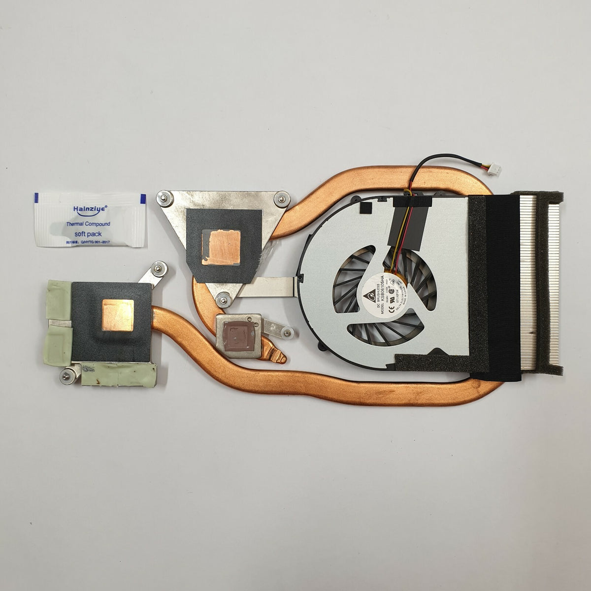 Acer eMachines G640 Kühler Heatsink Lüfter Fan mit Wärmeleitpaste