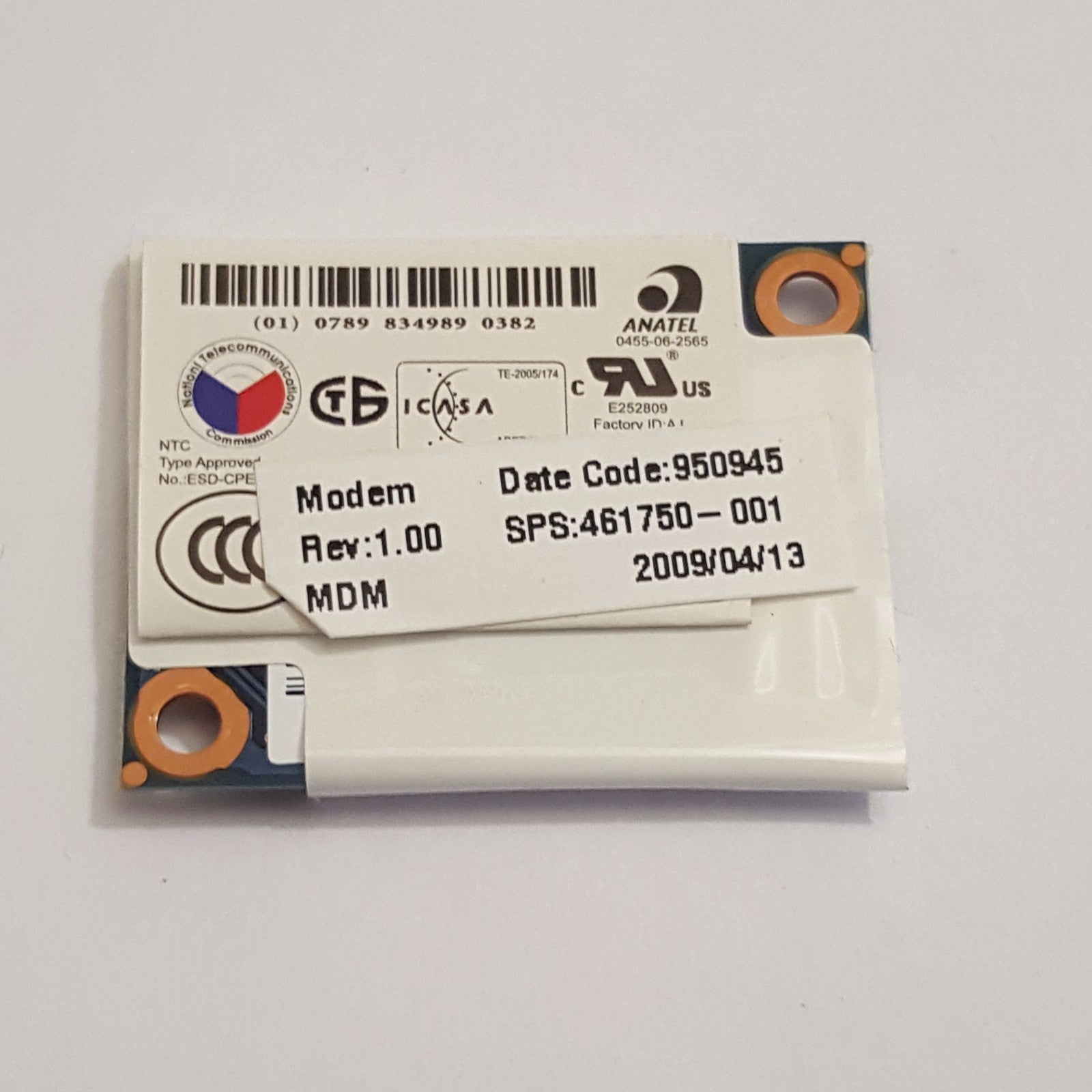 HP EliteBook 8730w Modem Internes Modem Modul 461750-001