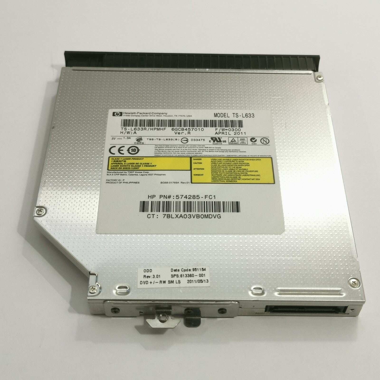HP ProBook 6450b DVD Laufwerk Brenner CD DVD RW SATA Optical Drive – Bild 2