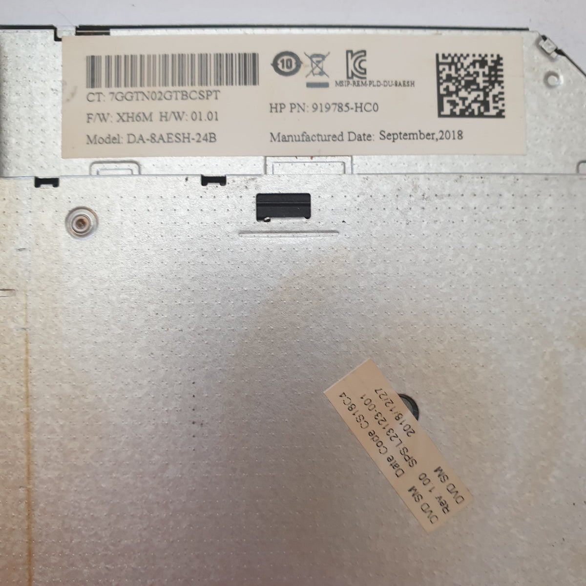 HP ProBook 650 G5 DVD Brenner Laufwerk CD RW Slim Optical Drive Intern