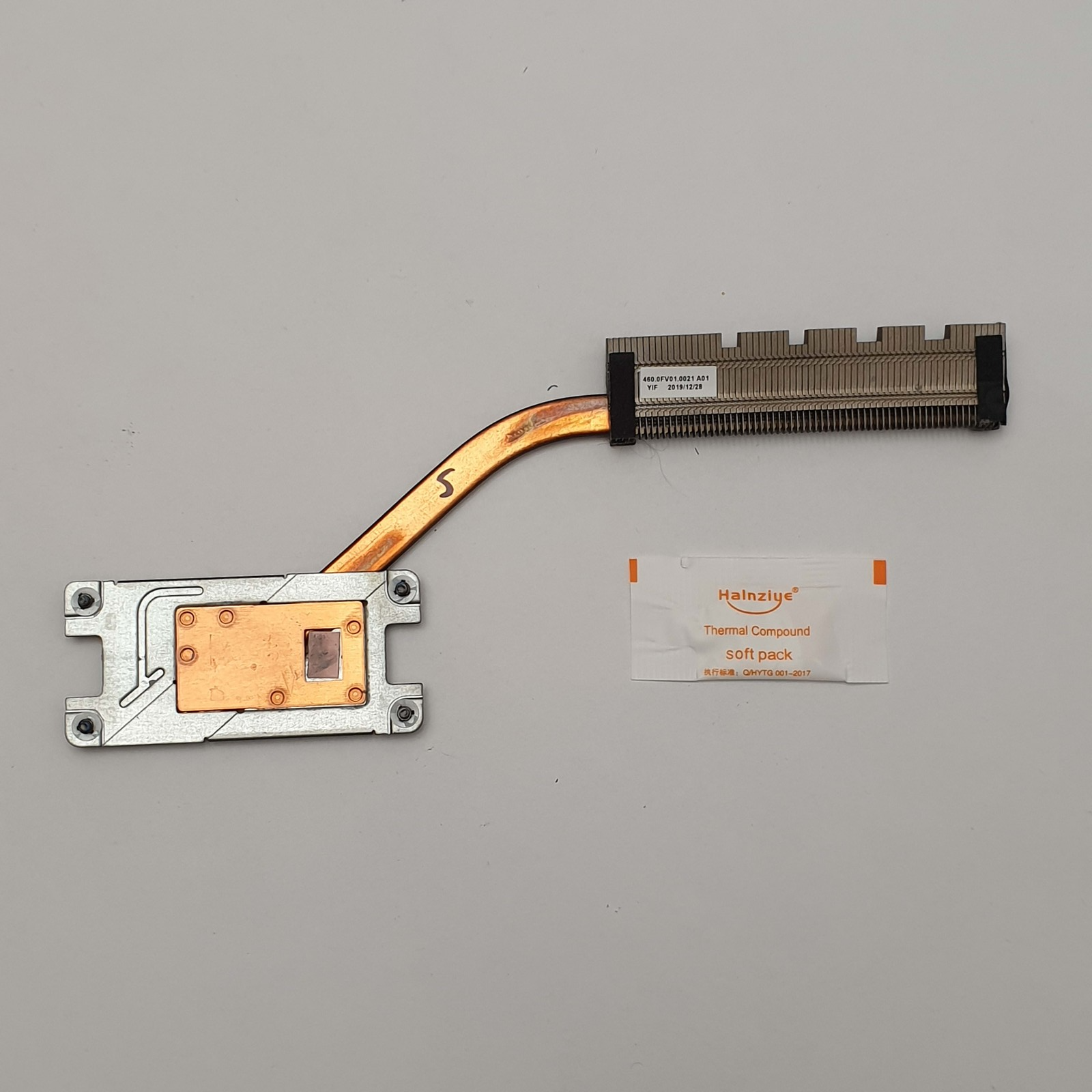 Dell Latitude 3400 Kühler Heatsink Kühlkörper Heatpipe mit Wärmeleitpaste – Bild 2