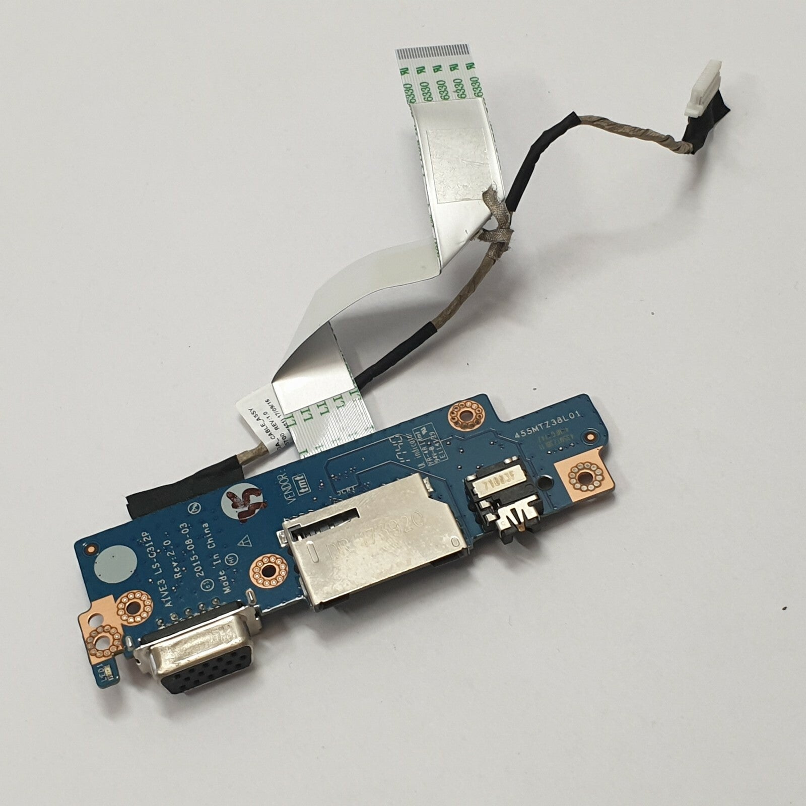 Lenovo E31-80 Audio Sound SD Kartenleser I/O Board VGA Audio SD Kartenleser USB