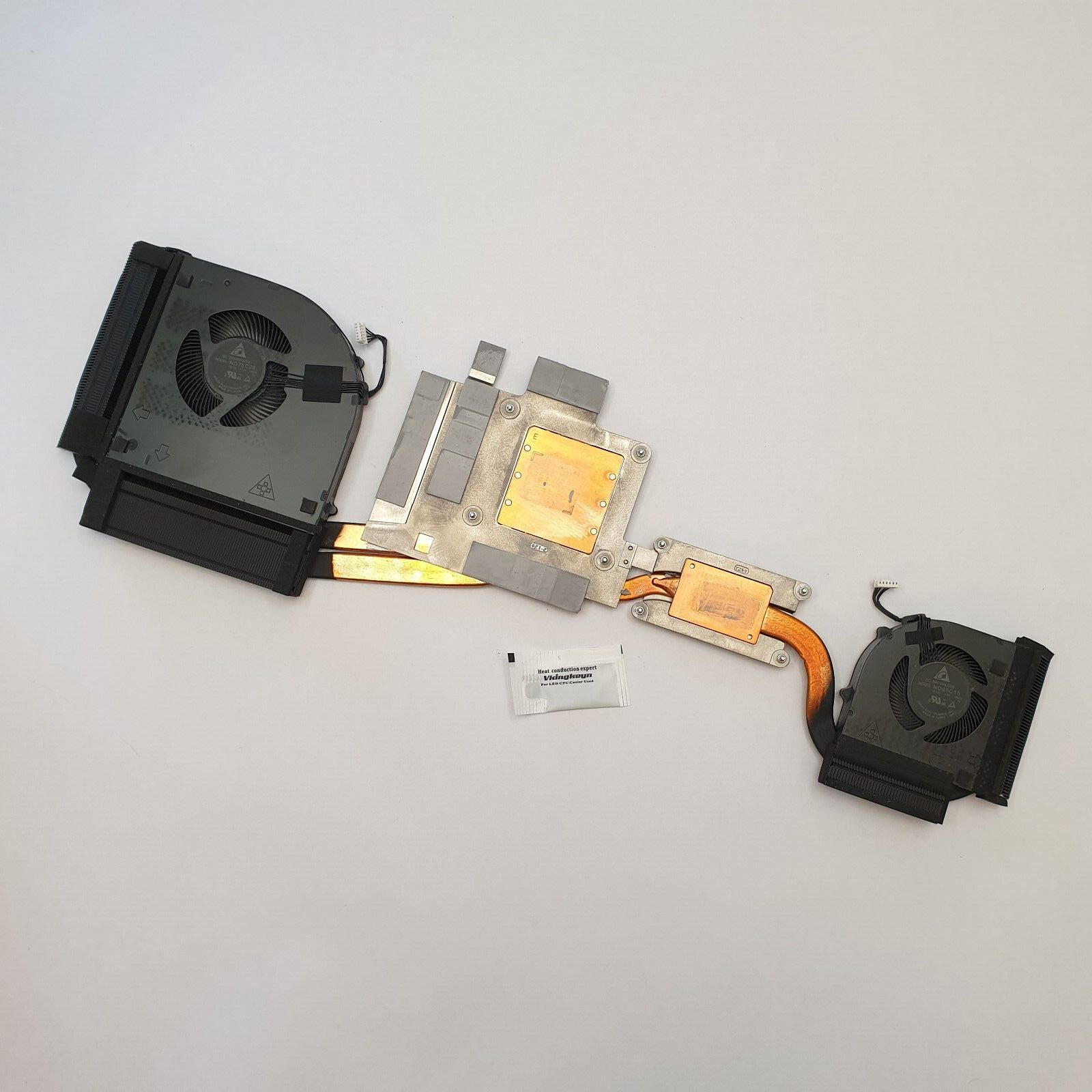 Lenovo ThinkPad P72 Kühler Lüfter Heatsink Dual Fan mit Wärmeleitpaste – Bild 2