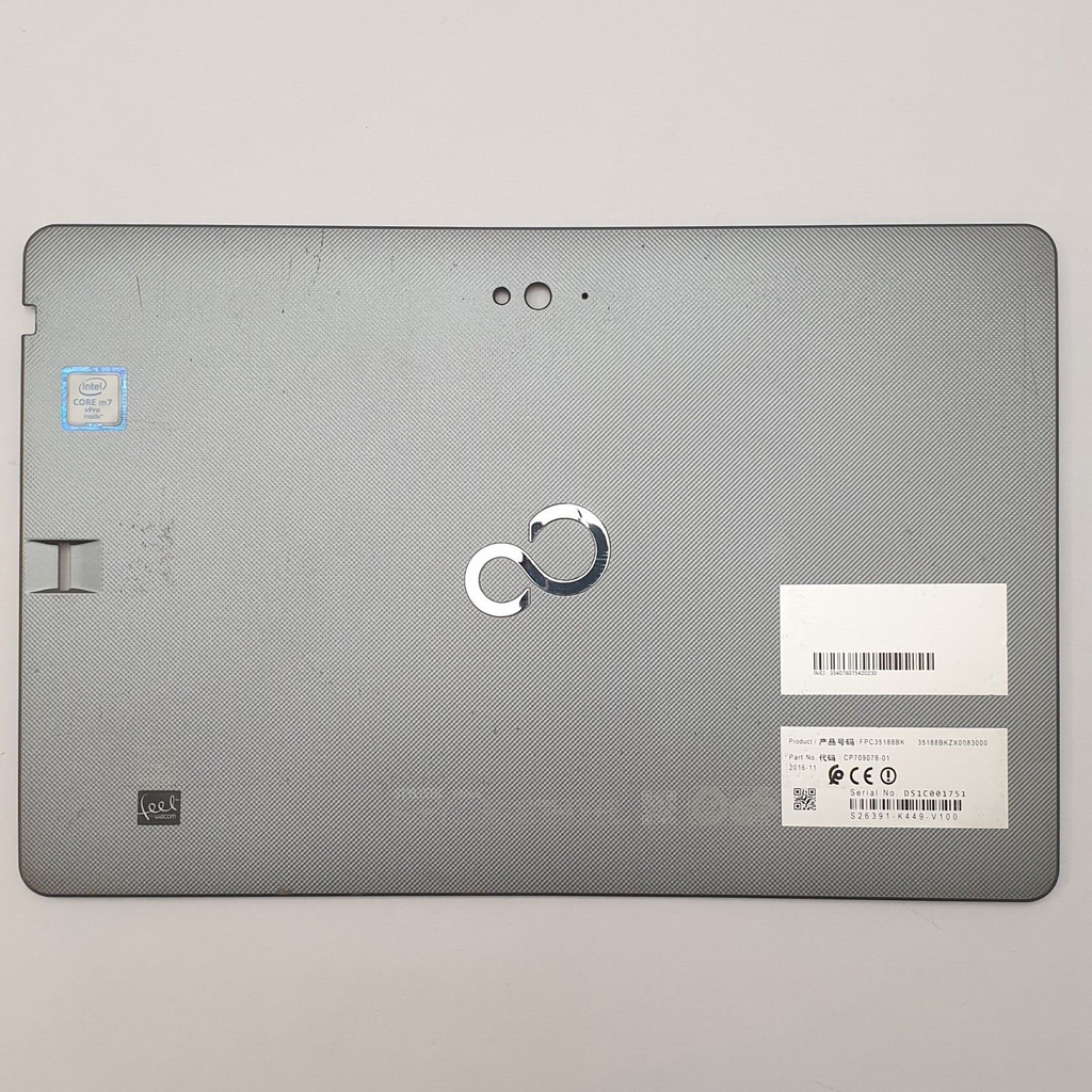 Fujitsu Stylistic Q616 Gehäuse Rückseite Back Cover Bottom Case Gehäuseteil