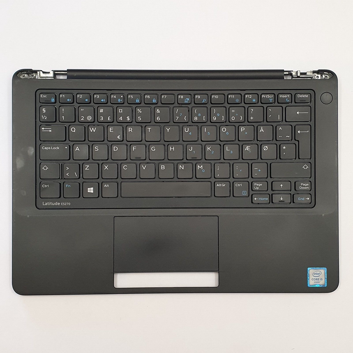 Dell Latitude E5270 Handauflage Tastatur Nordisch QWERTY Keyboard Backlit