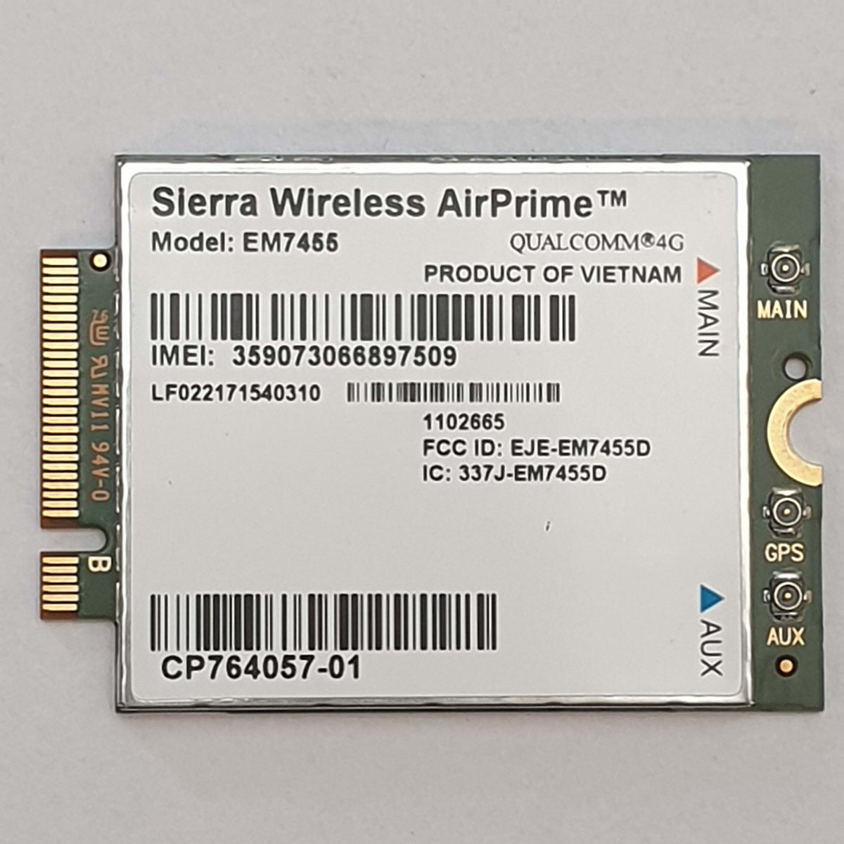 Fujitsu Lifebook U939X WWAN Modul LTE 4G Karte M.2 Card Wireless